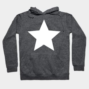 XHOZUCAN | STAR | white Hoodie